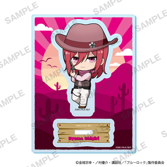 ブルーロック_ミニキャラアクリルスタンド カウボーイ Ver. 千切 豹馬