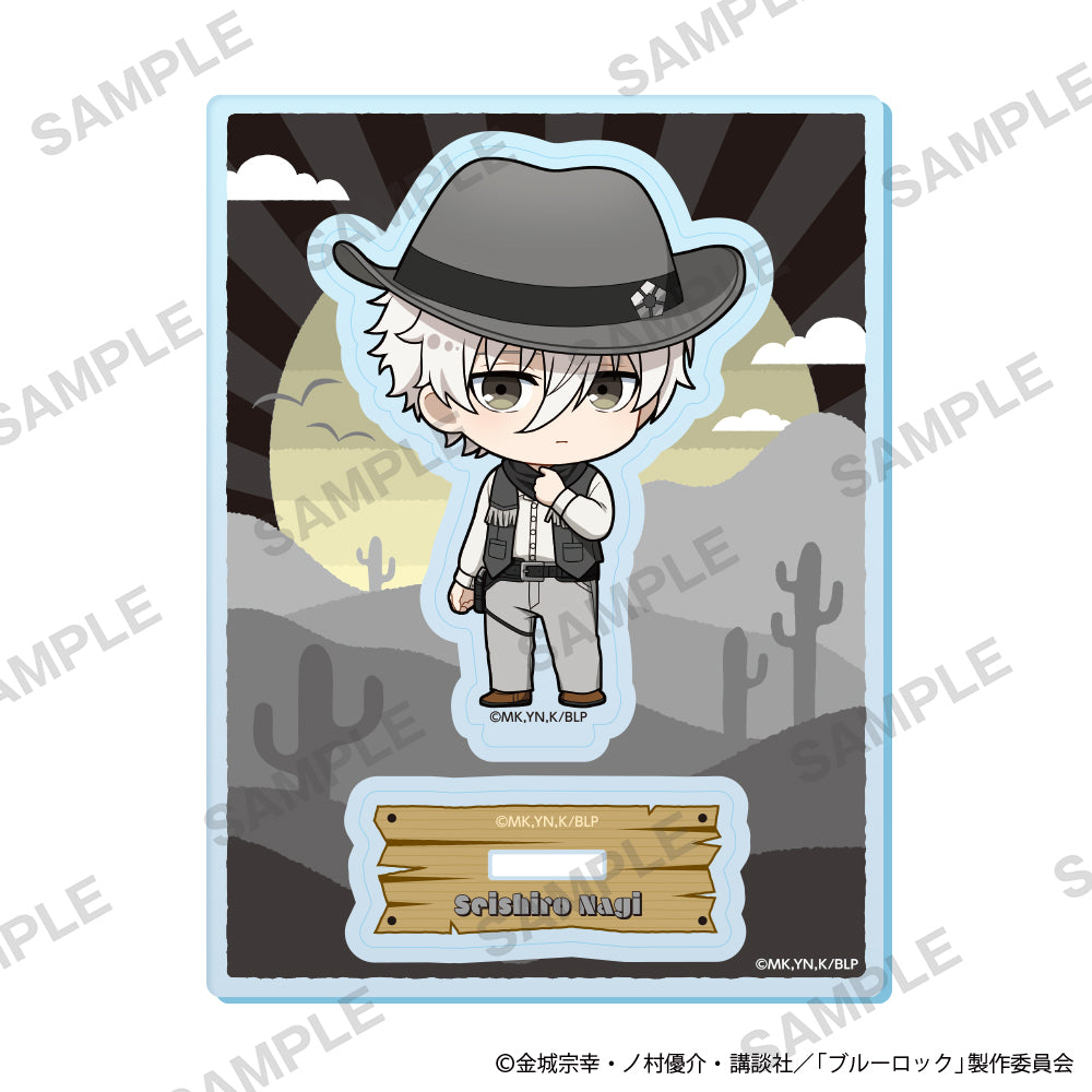 ブルーロック_ミニキャラアクリルスタンド カウボーイ Ver. 凪 誠士郎