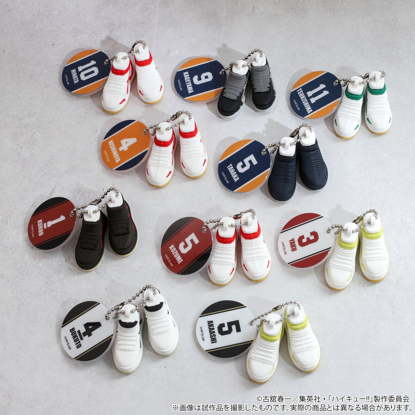 ハイキュー!!_ミニチュアシューズコレクション 【BOX/10パック入り】