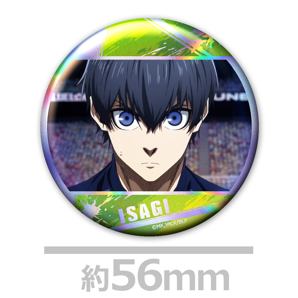 ブルーロック_オーロラ缶バッジ4個セット 潔&凛&烏&蜂楽