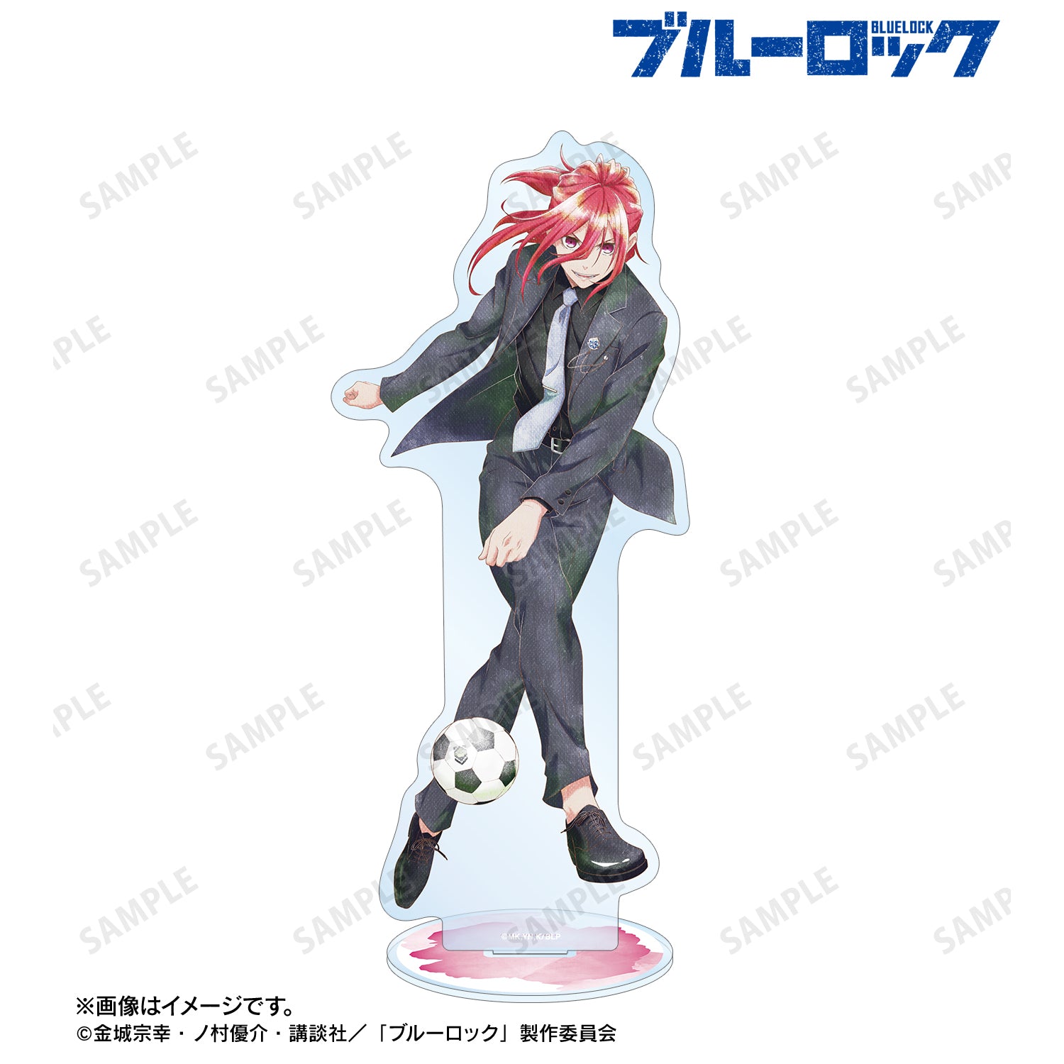 ブルーロック_描き下ろし 千切 豹馬 スーツモデルver. Ani-Art aqua label BIGアクリルスタンド