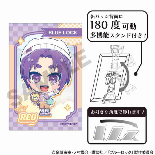 ブルーロック_アート缶バッジ 御影玲王 ゆめかわスポーティ