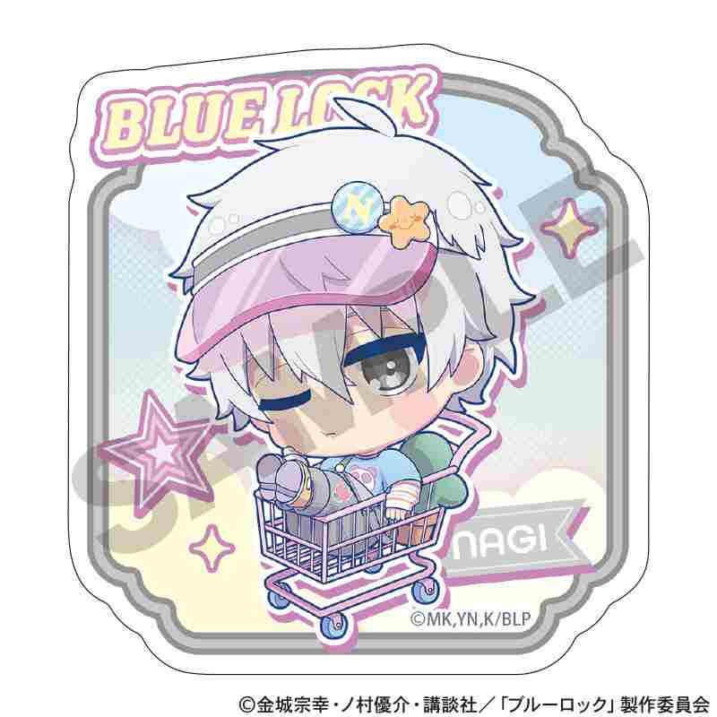 ブルーロック_アクリルクリップ 凪誠士郎 ゆめかわスポーティ