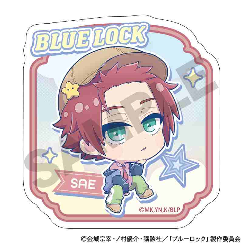 ブルーロック_アクリルクリップ 糸師冴 ゆめかわスポーティ