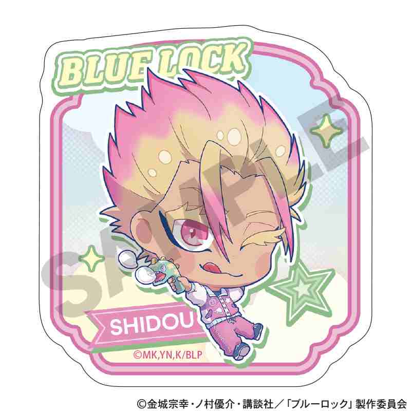 ブルーロック_アクリルクリップ 士道龍聖 ゆめかわスポーティ