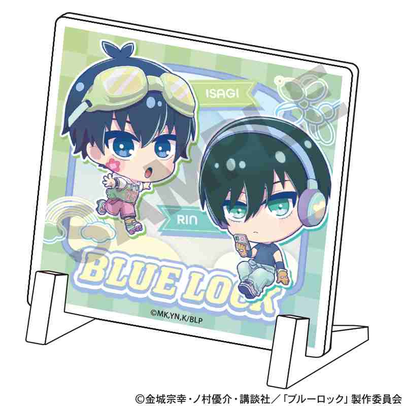 ブルーロック_ミニアクリルパネル 潔&凛 ゆめかわスポーティ