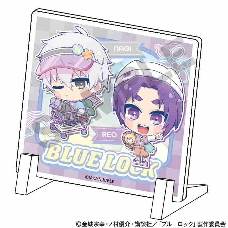 ブルーロック_ミニアクリルパネル 凪&玲王 ゆめかわスポーティ