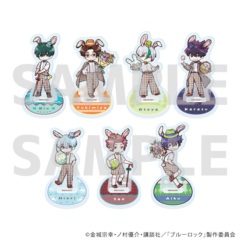 ブルーロック_アクリルぷちスタンド 09/イースターver. BOX(全7種)(グラフアートイラスト)【コンプリートBOX/7個入り】