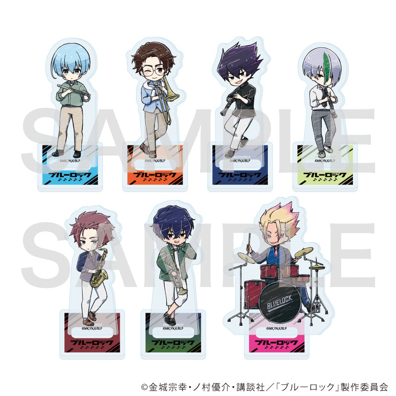ブルーロック_アクリルぷちスタンド11/バンドver. BOX(全7種)(グラフアートイラスト)【コンプリートBOX/7個入り】
