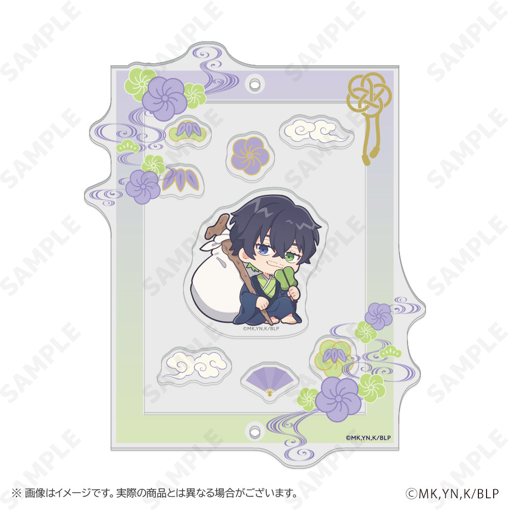 ブルーロック_アクリルフレームセット 6 オリヴァ・愛空 ふくふく七福神