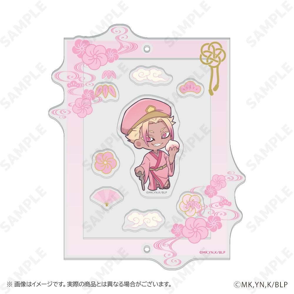 ブルーロック_アクリルフレームセット 7 士道龍聖 ふくふく七福神