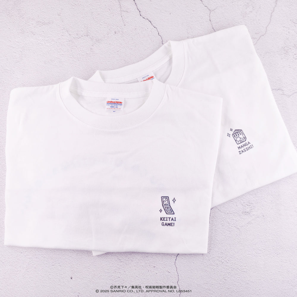 呪術廻戦_Tシャツ03.家入硝子・ハンギョドン