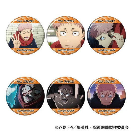 呪術廻戦 第2期_キャラバッジコレクション/虎杖 悠仁 第2弾 【BOX/6パック入り】