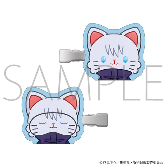 呪術廻戦 第2期_withCAT illustration Ver. 前髪クリップ/五条 悟