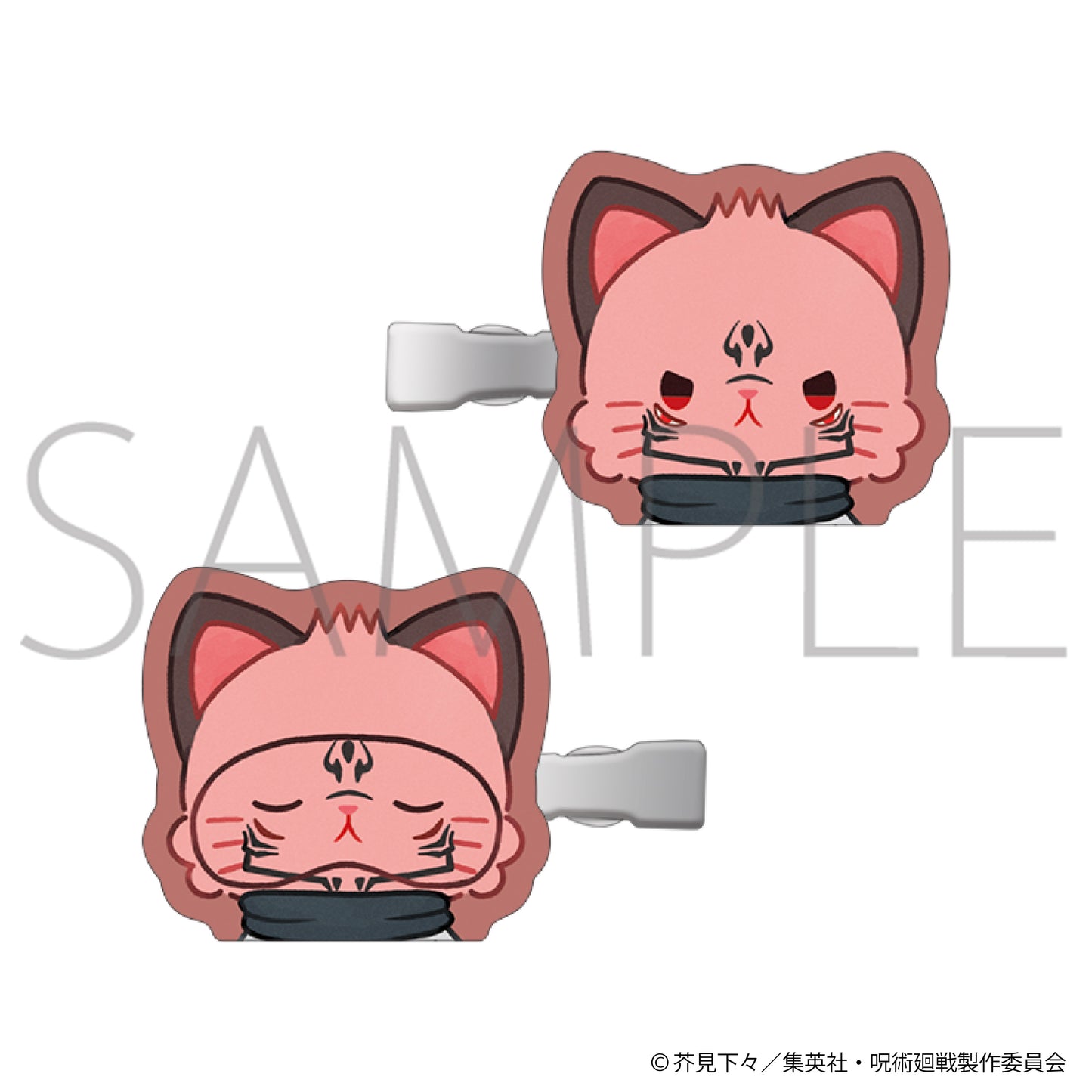 呪術廻戦 第2期_withCAT illustration Ver. 前髪クリップ/宿儺