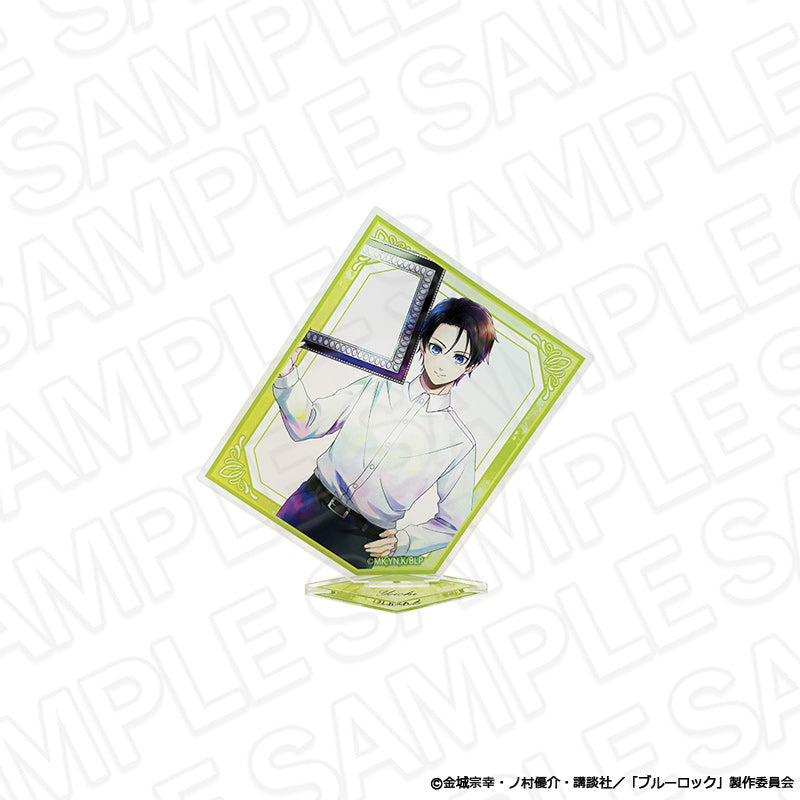 ブルーロック_カード型アクリルスタンド PALE TONE series 潔 世一 Frame ver.