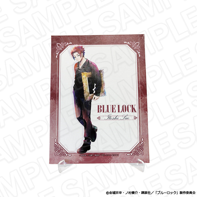 ブルーロック_キャンバスプレート PALE TONE series 糸師 冴 Frame ver.