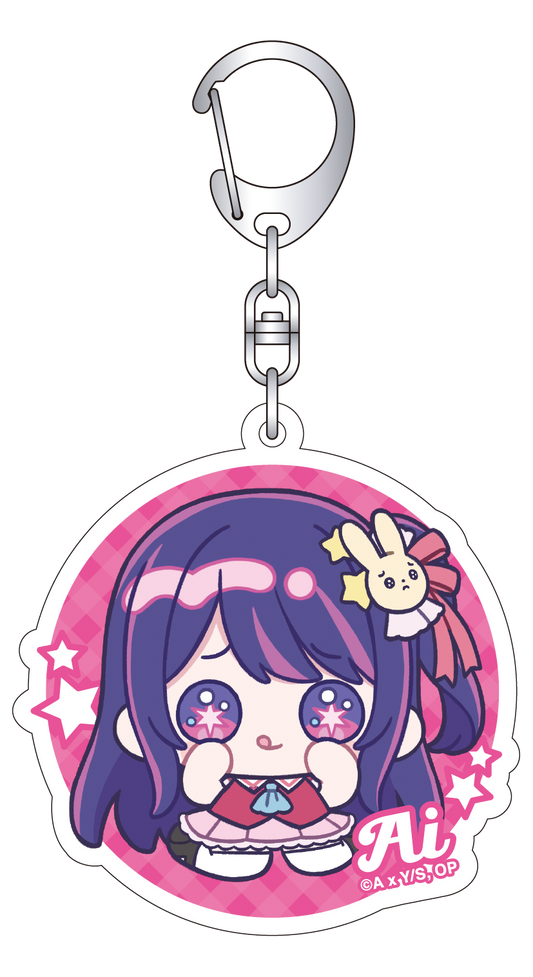 【推しの子】_ホログラムアクリルキーホルダー/みにぴえんず アイ