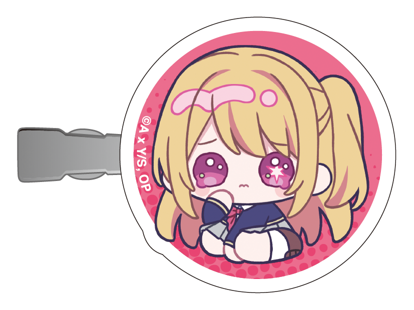 【推しの子】_ヘアクリップ/みにぴえんず ルビー