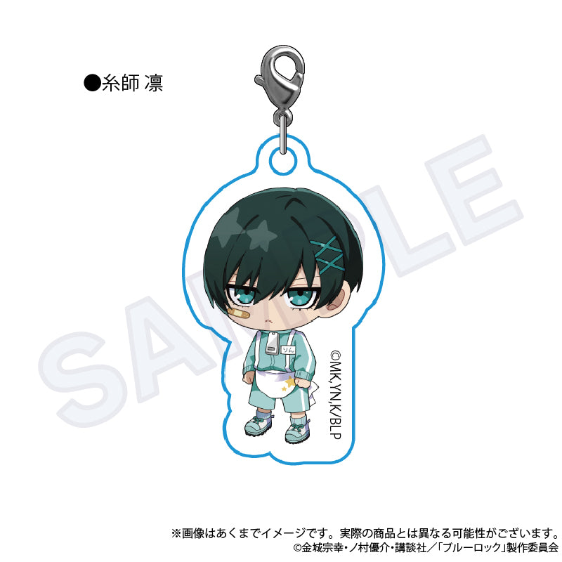 ブルーロック_チャーム付きネックストラップ ジャージエプロンver. 糸師 凛