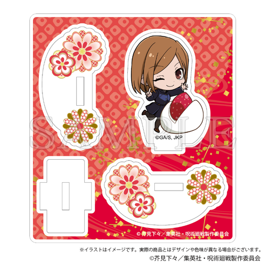 呪術廻戦_ゆらゆらアクリルスタンド Japanese Sweets ver. 釘崎野薔薇