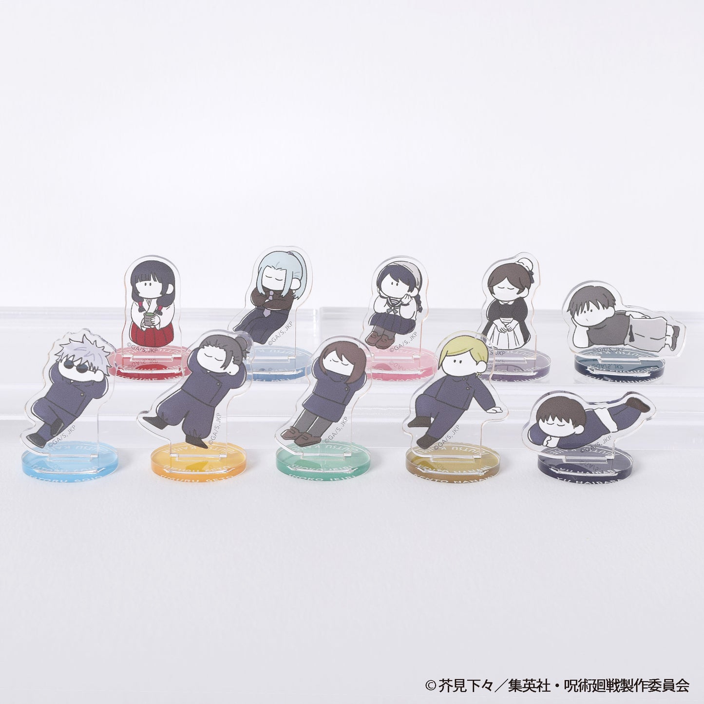 呪術廻戦_TDミニアクリルスタンド-おやすみします 懐玉・玉折-【コンプリートBOX/10個入り】