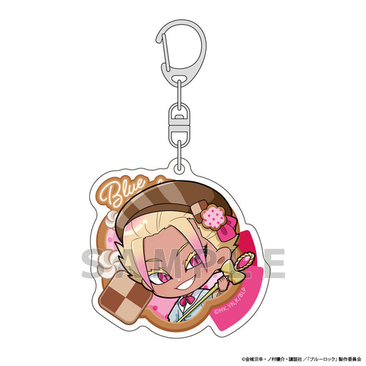 ブルーロック_アクリルキーホルダー(士道 龍聖/ティータイム)