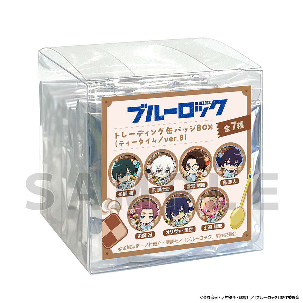 ブルーロック_トレーディング缶バッジ(ティータイム/ver.B)【BOX/7個入り】