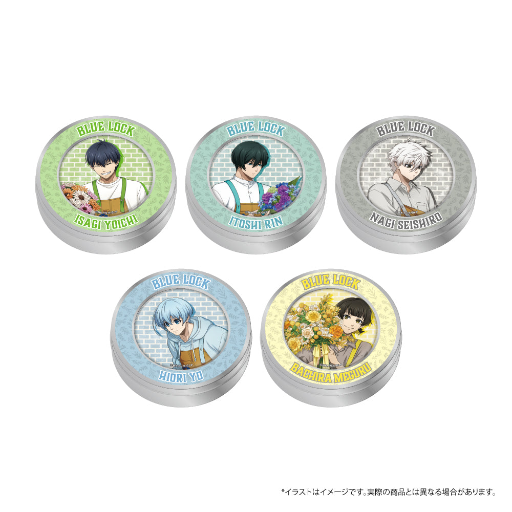 ブルーロック_缶マグネット付きギフト缶(栽培キット付き) 潔 世一(お花屋さん) 【colleize先行販売商品】