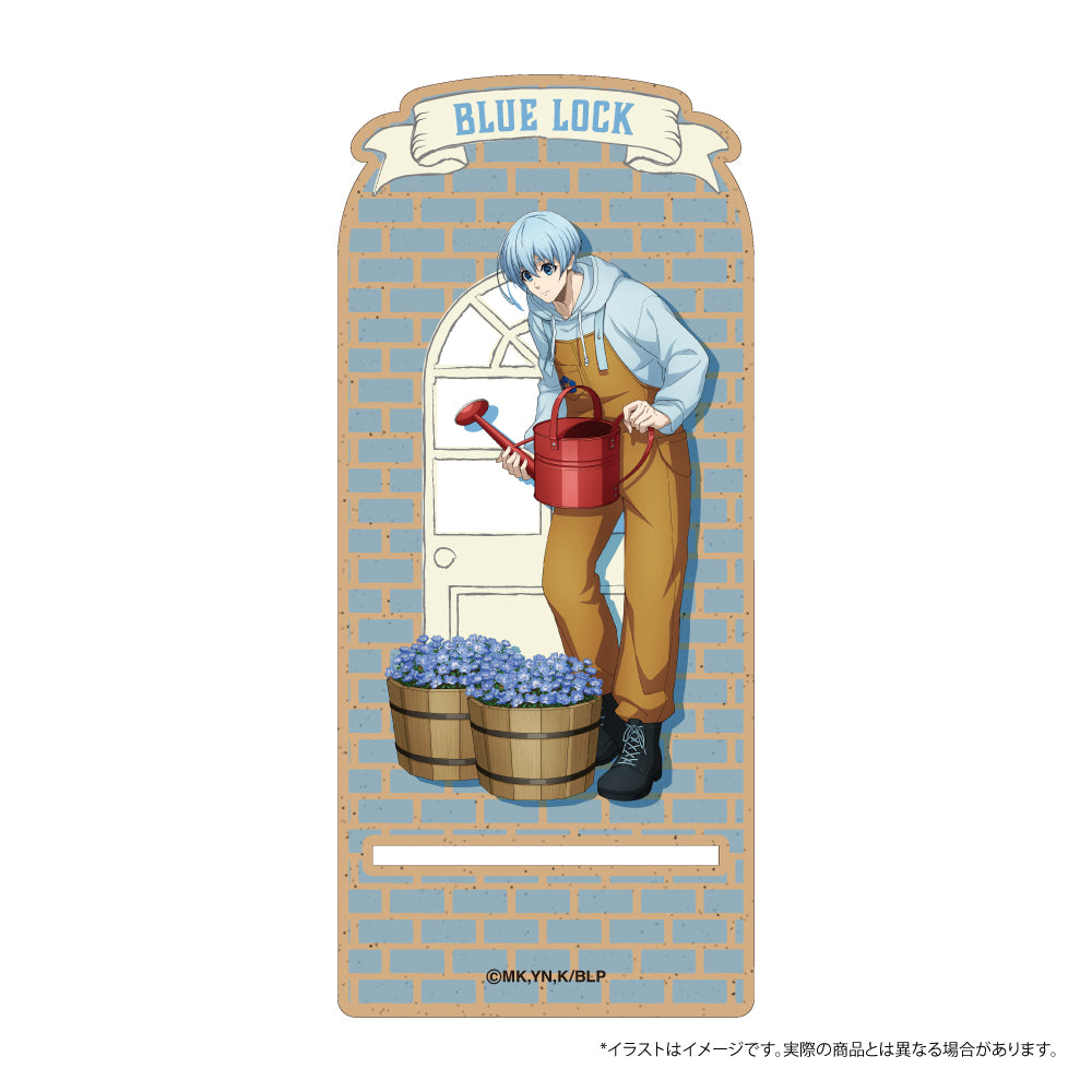 ブルーロック_ウッドスマホスタンド 氷織 羊(お花屋さん) 【colleize先行販売商品】