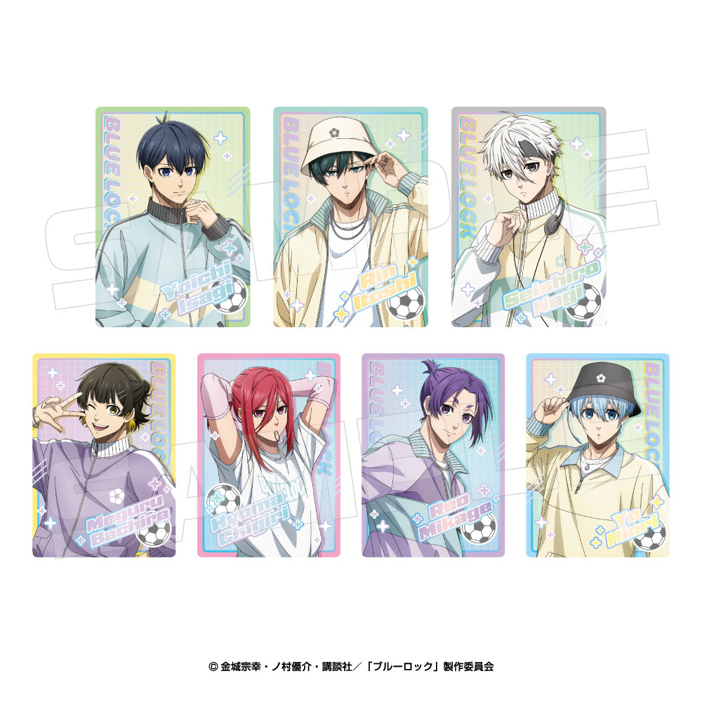 ブルーロック_トレーディングキラキラカード(パステルウェア)ブラインドパック【BOX/7パック入り】