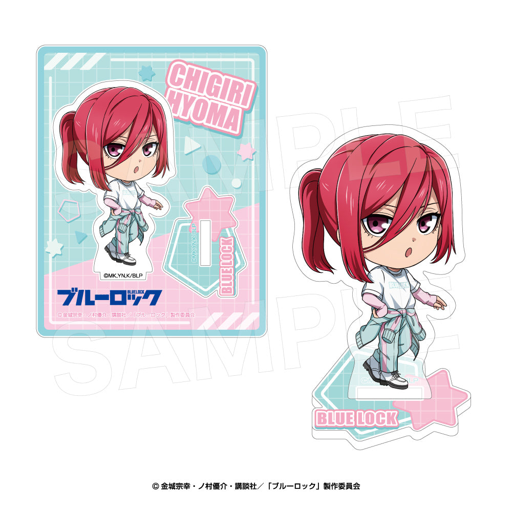 ブルーロック_アクリルスタンド(パステルウェアミニ)千切 豹馬