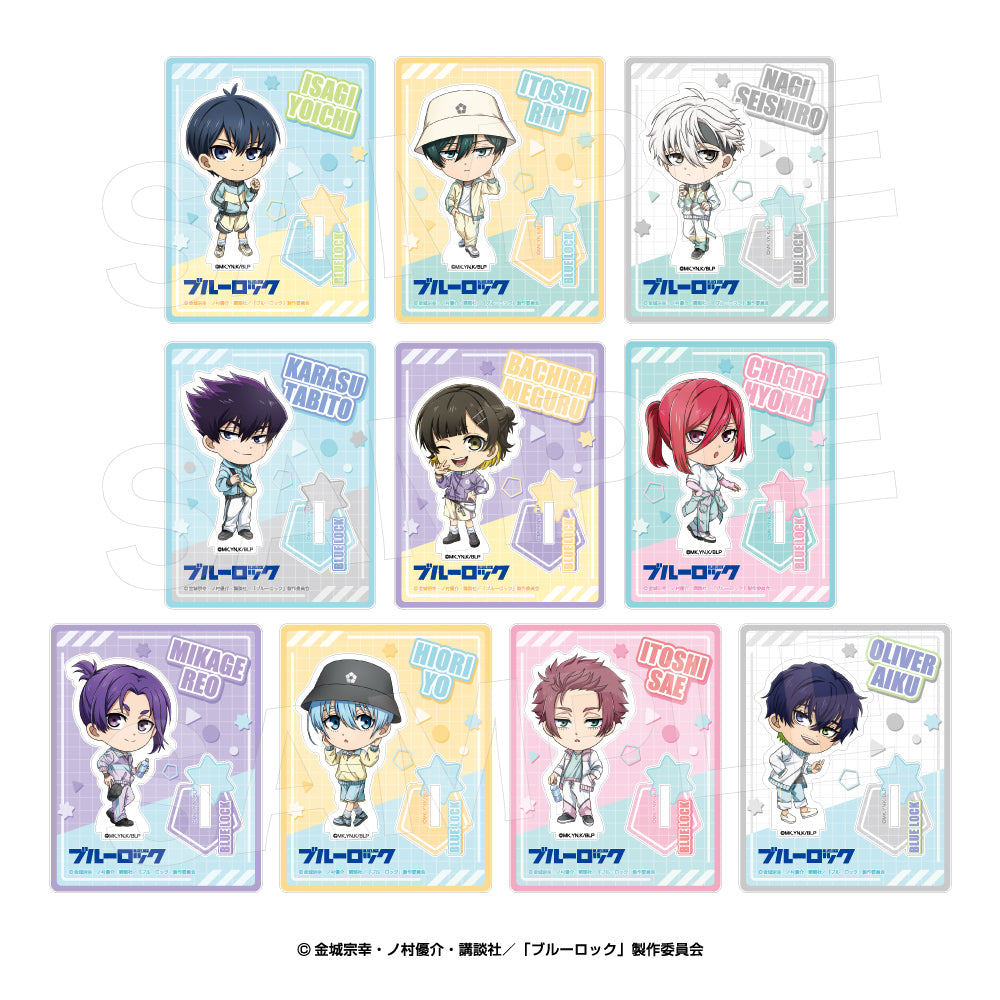 ブルーロック_アクリルスタンド(パステルウェアミニ)千切 豹馬