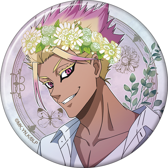 ブルーロック2期_ビッグホログラム缶バッジ/士道 龍聖