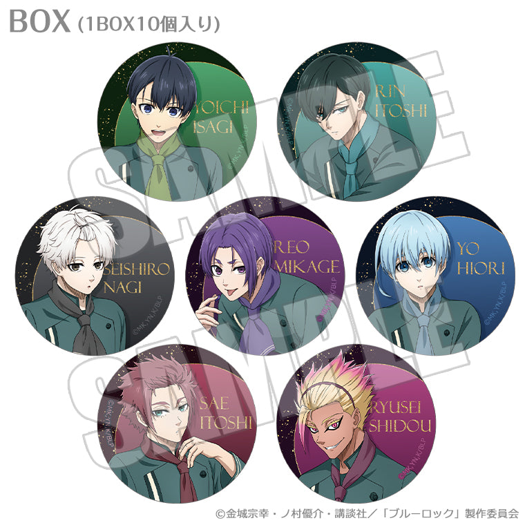 ブルーロック_トレーディングレア入り缶バッジ甘い誘惑の舞台【OPP/10個入り】