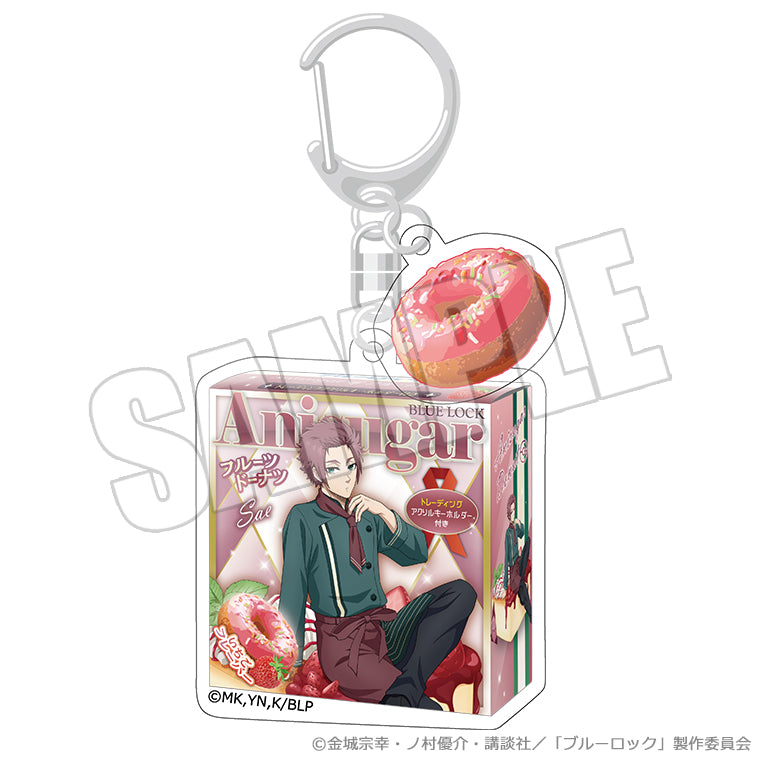 ブルーロック_ドーナツパッケージキーホルダー 甘い誘惑の舞台 糸師冴
