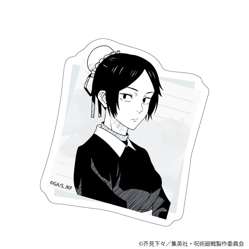 呪術廻戦 懐玉・玉折_ダイカットステッカー04/黒井美里(グラフアートスケッチイラスト)