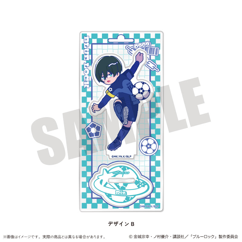 ブルーロック_アクリルスタンド にゅ〜とろ 第1弾 B 糸師 凛