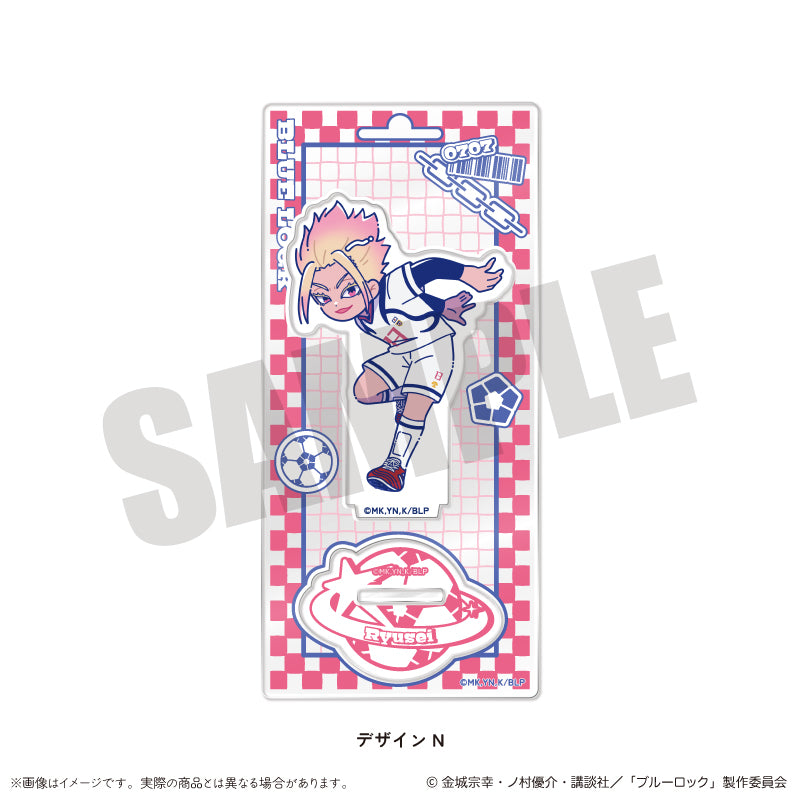 ブルーロック_アクリルスタンド にゅ〜とろ 第1弾 N 士道 龍聖