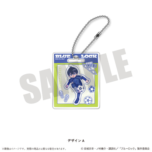 ブルーロック_アクリルキーホルダー にゅ〜とろ 第1弾 A 潔 世一