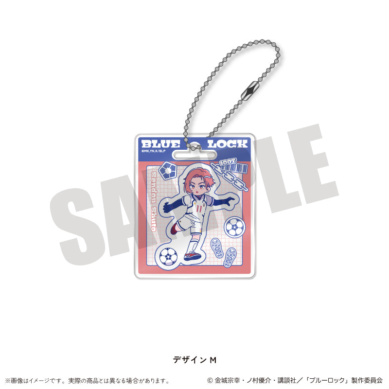 ブルーロック_アクリルキーホルダー にゅ〜とろ 第1弾 M 閃堂 秋人