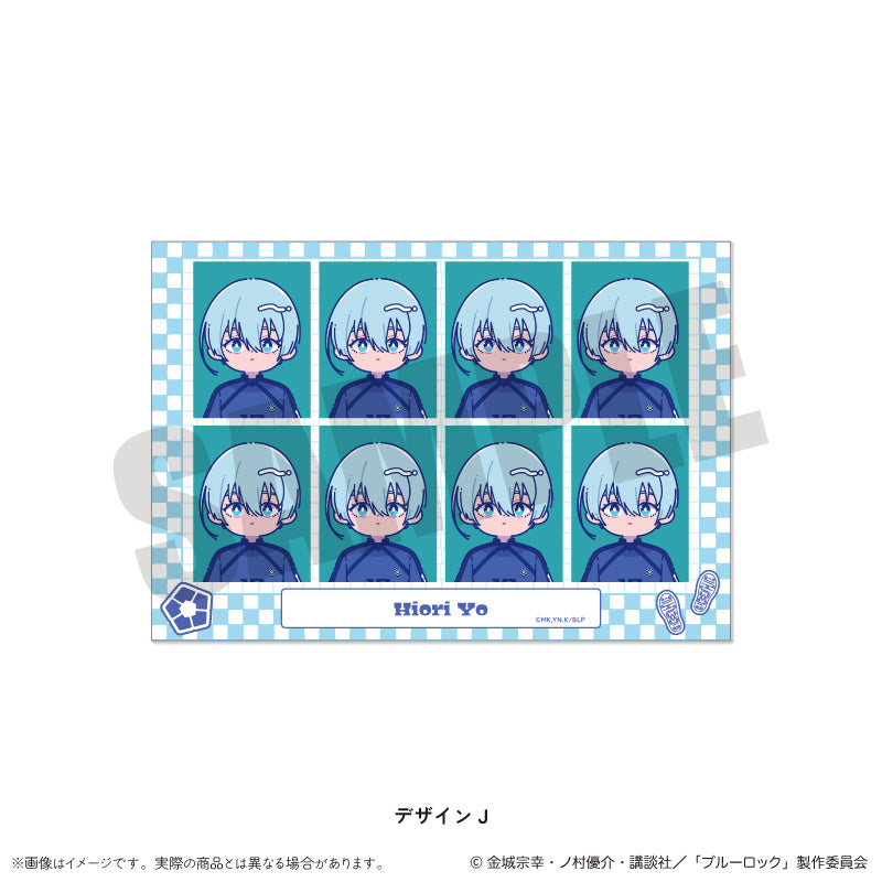 ブルーロック_証明写真風ステッカー にゅ〜とろ 第1弾 J 氷織 羊