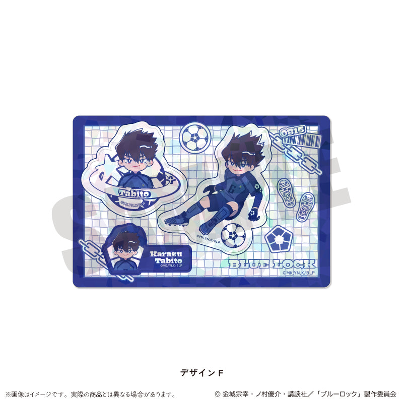 ブルーロック_ホログラムステッカーシート にゅ〜とろ 第1弾 F 烏 旅人