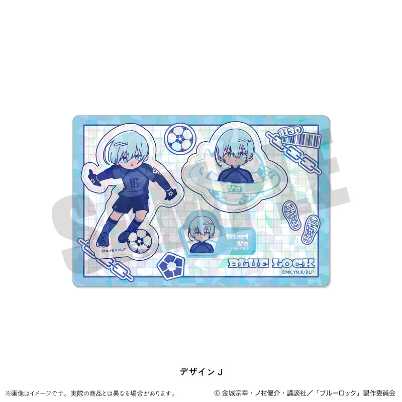 ブルーロック_ホログラムステッカーシート にゅ〜とろ 第1弾 J 氷織 羊