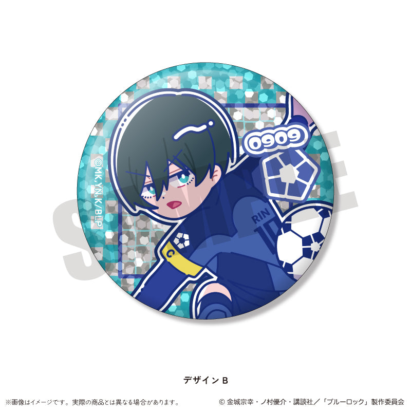 ブルーロック_トレーディングホログラム缶バッジ にゅ〜とろ 第1弾 【BOX/14個入り】