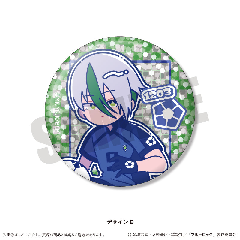 ブルーロック_トレーディングホログラム缶バッジ にゅ〜とろ 第1弾 【BOX/14個入り】