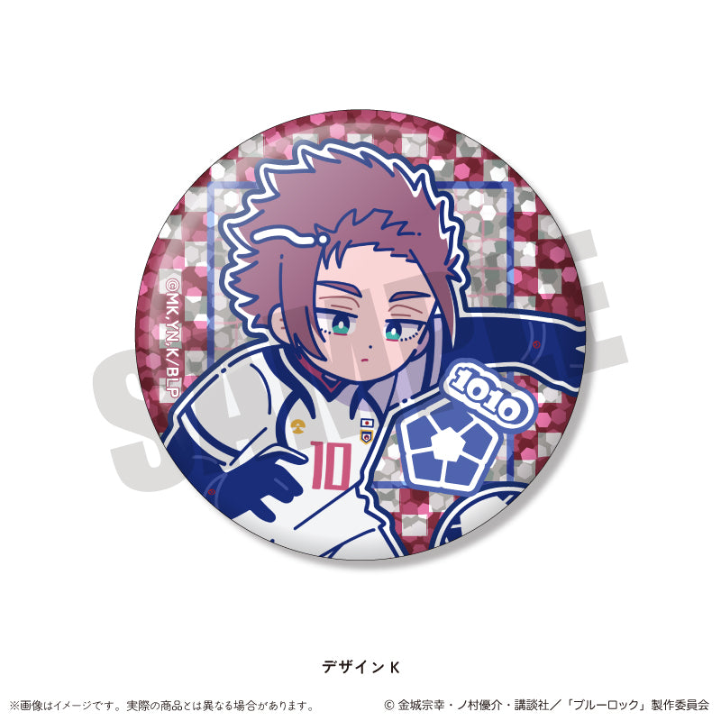 ブルーロック_トレーディングホログラム缶バッジ にゅ〜とろ 第1弾 【BOX/14個入り】