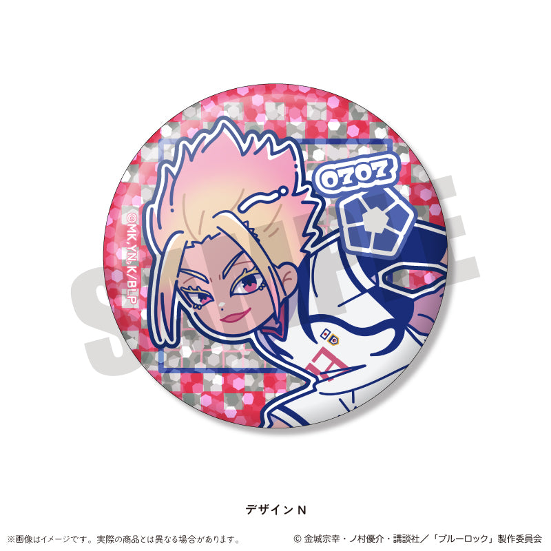 ブルーロック_トレーディングホログラム缶バッジ にゅ〜とろ 第1弾 【BOX/14個入り】