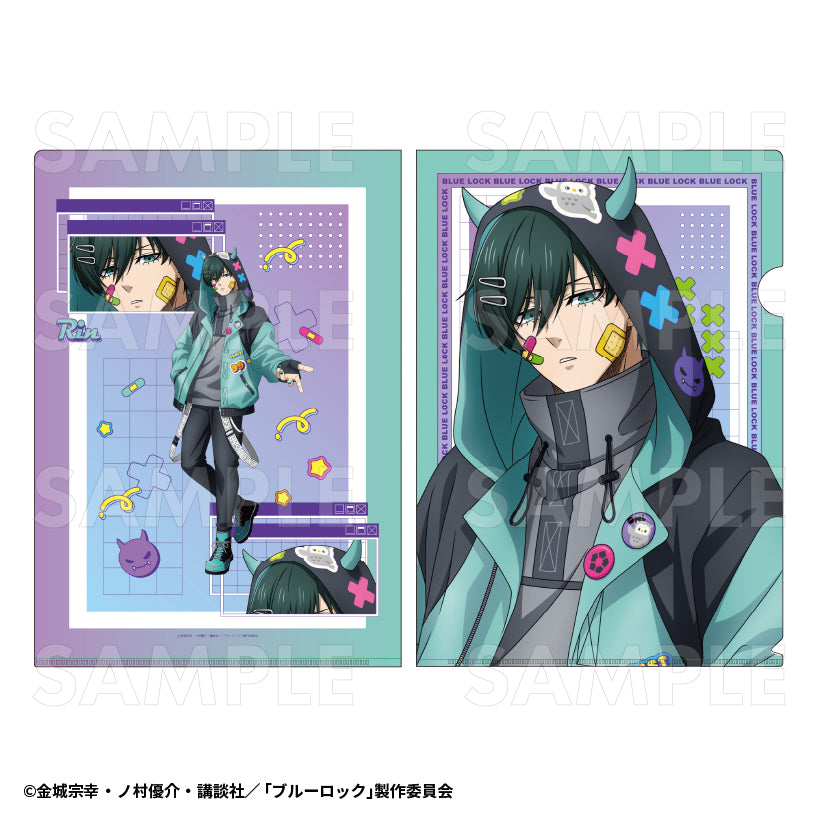 ブルーロック_でびデコパーカー クリアファイル 糸師凛