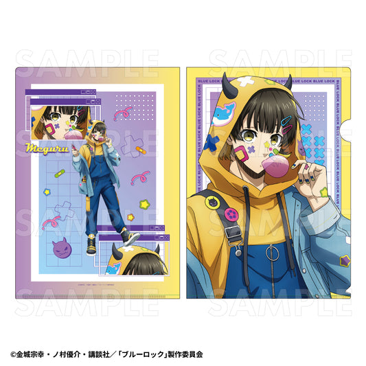 ブルーロック_でびデコパーカー クリアファイル 蜂楽廻